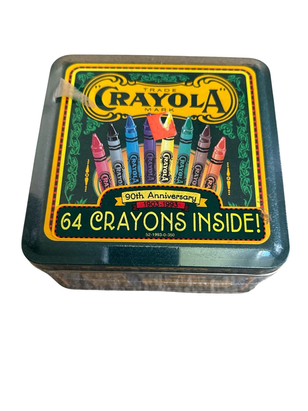 1993 vintage Crayola Tin